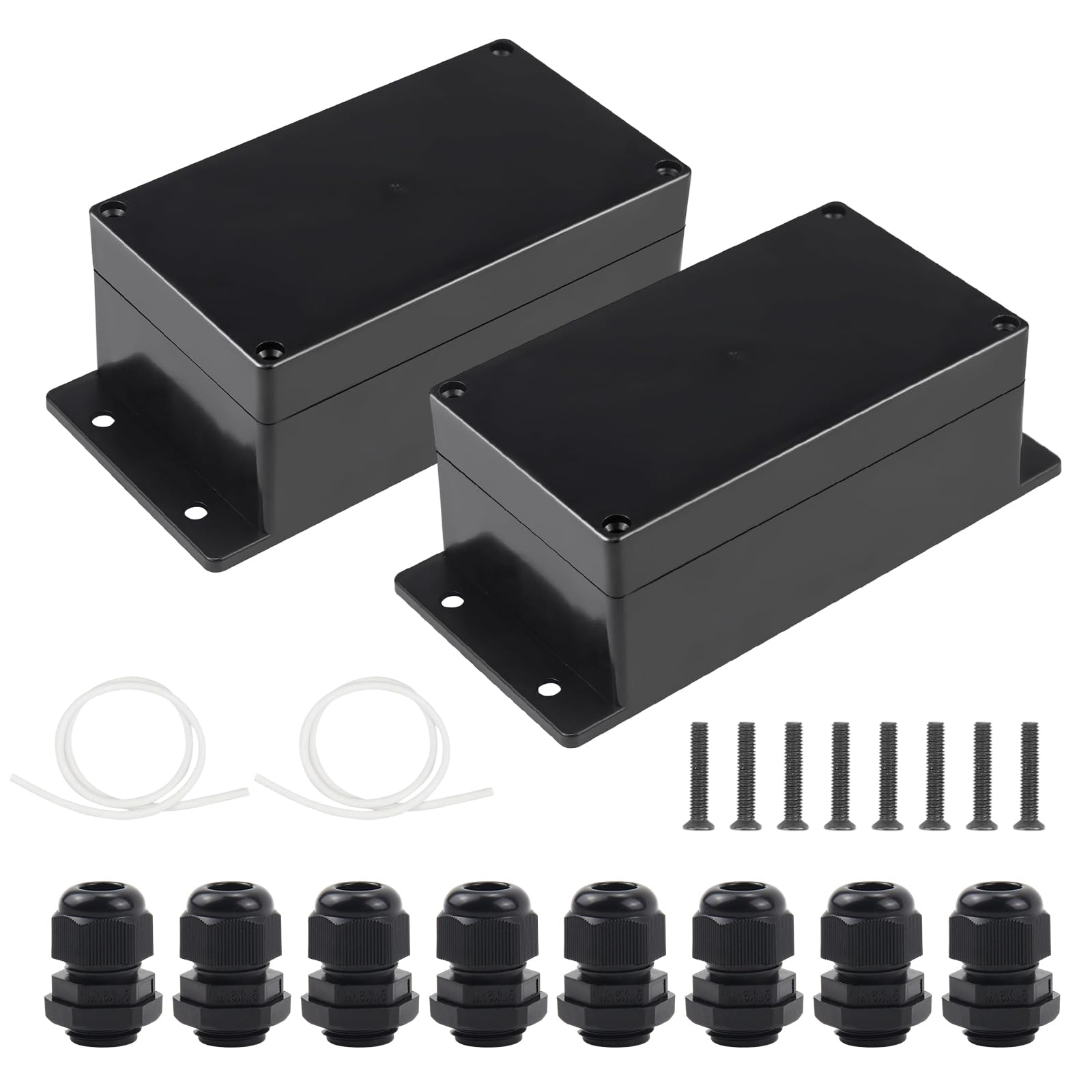 Scatole Derivazione Stagna IP65 OMIGA - 2 Pezzi Con Connettori Per Progetti Elettrici - Foto 2