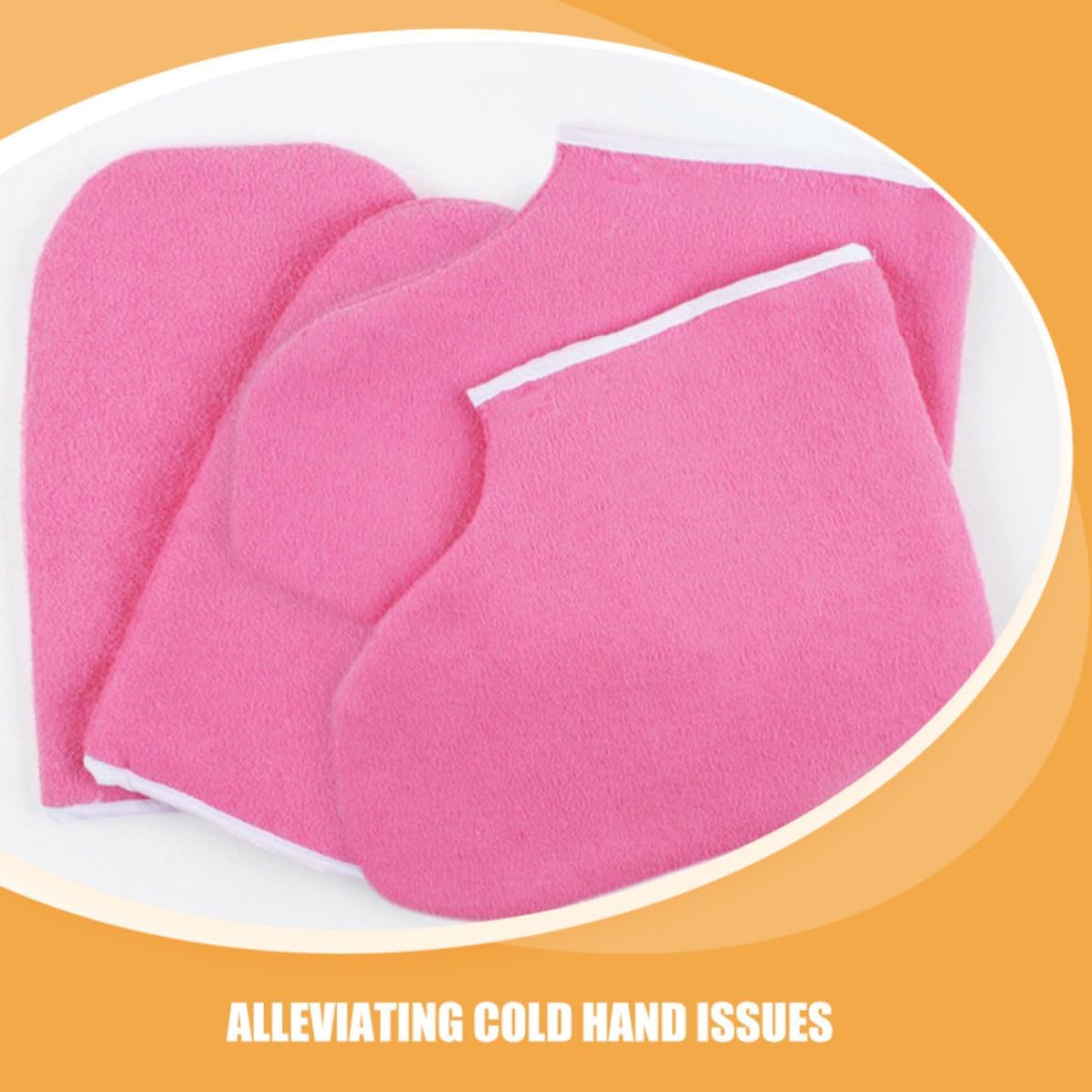 BETOOKY Paraffin Wax Spa Gloves for Hand and Foot Care Polyester Moisturizing Gloves Comfortable Experience and Nourishing Care for Professional Salons and Home Use