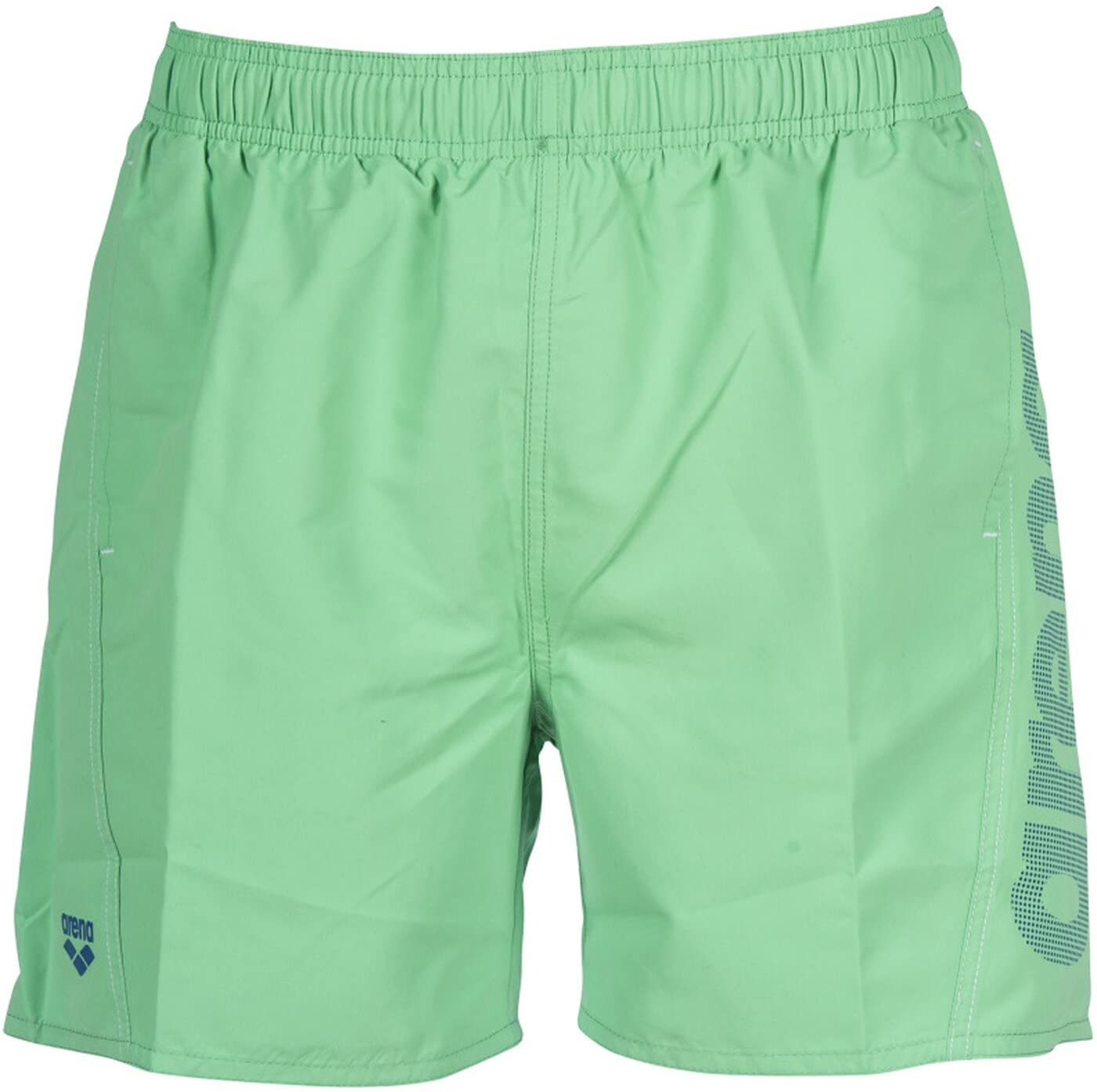 arena Fundamentals Logo Costume Uomo Mare e Piscina, Costume da Bagno in Morbido Tessuto ad Asciugatura Rapida, Boxer Mare con Slip Interno in Rete