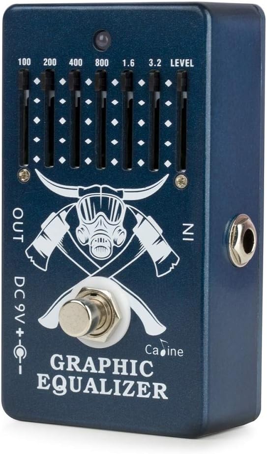 Caline Guitar Effects Pedal EQ 6Band Graphic Equalizer