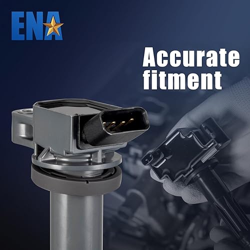 Miniatura 6 de ENA Juego de 6 bobinas de encendido compatibles con Toyota Tacoma 4Runner Tundra FJ Cruiser Scion xB 2005 2006 2007 2008 2009 2010 2011 2012 2013