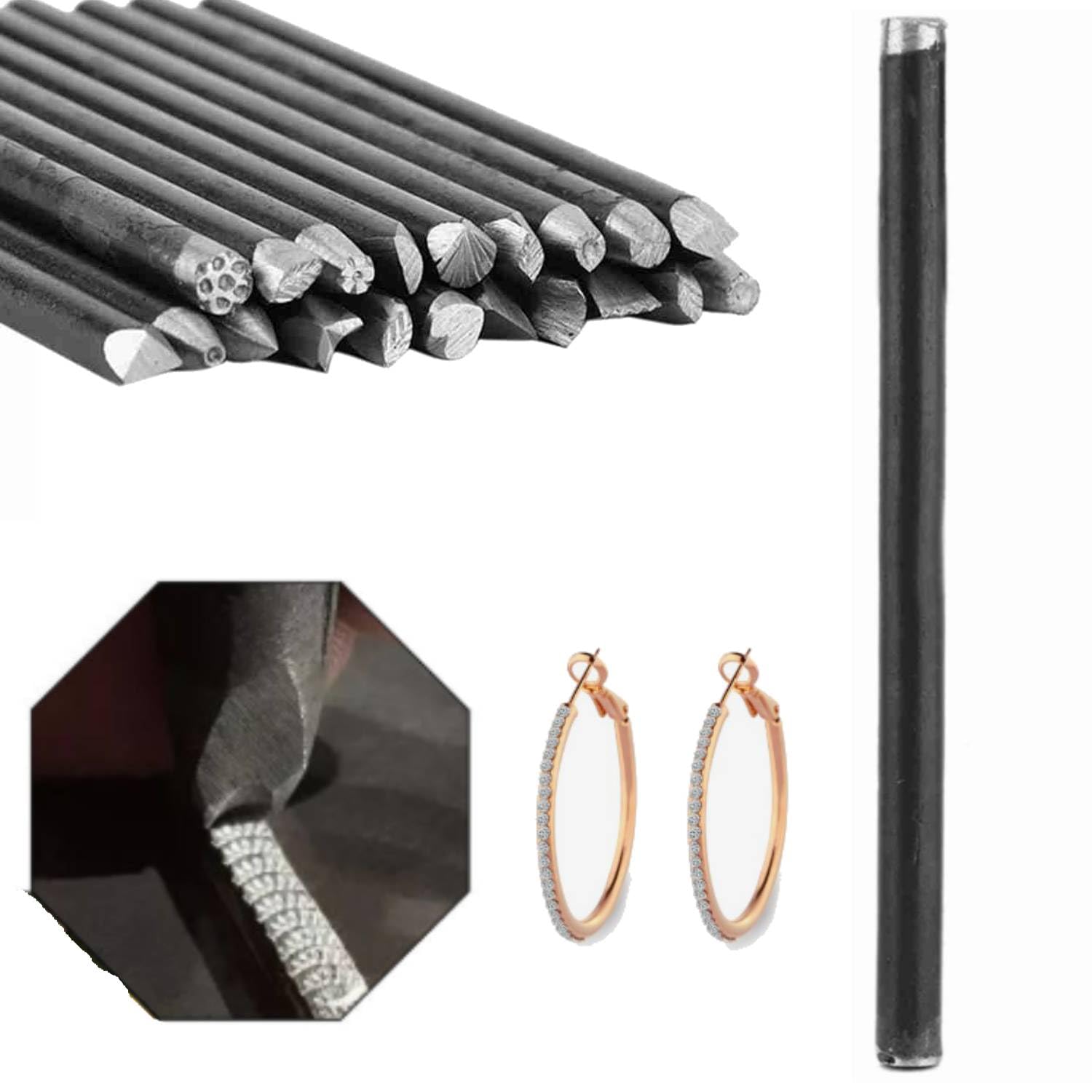 Tissting Engraving Tool Kit, Complete Set of Professional Jewellery Making Tools with 20 Pieces Stainless Steel for Goldsmiths and DIY