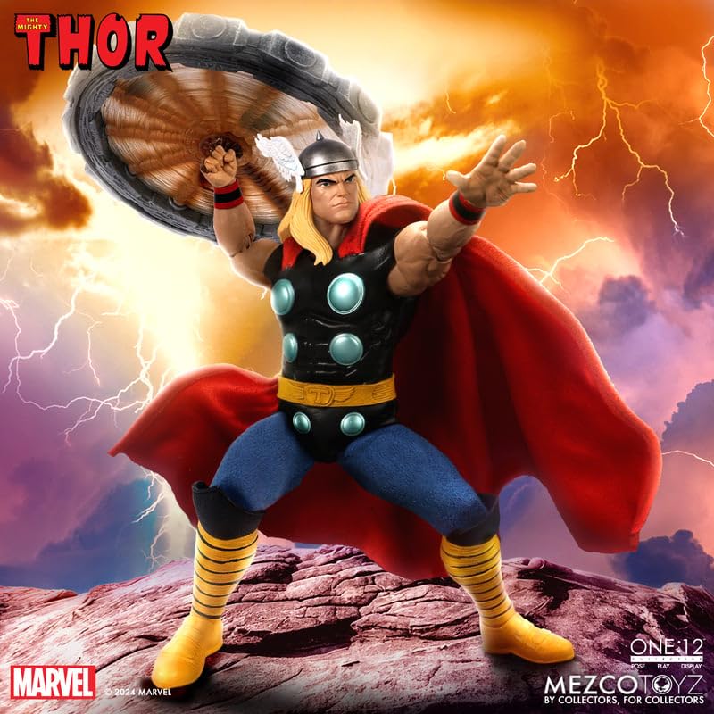 Mezco Toyz One:12 Collective Marvel Comics The Mighty Thor - Personaggio da collezione in scala 1:12