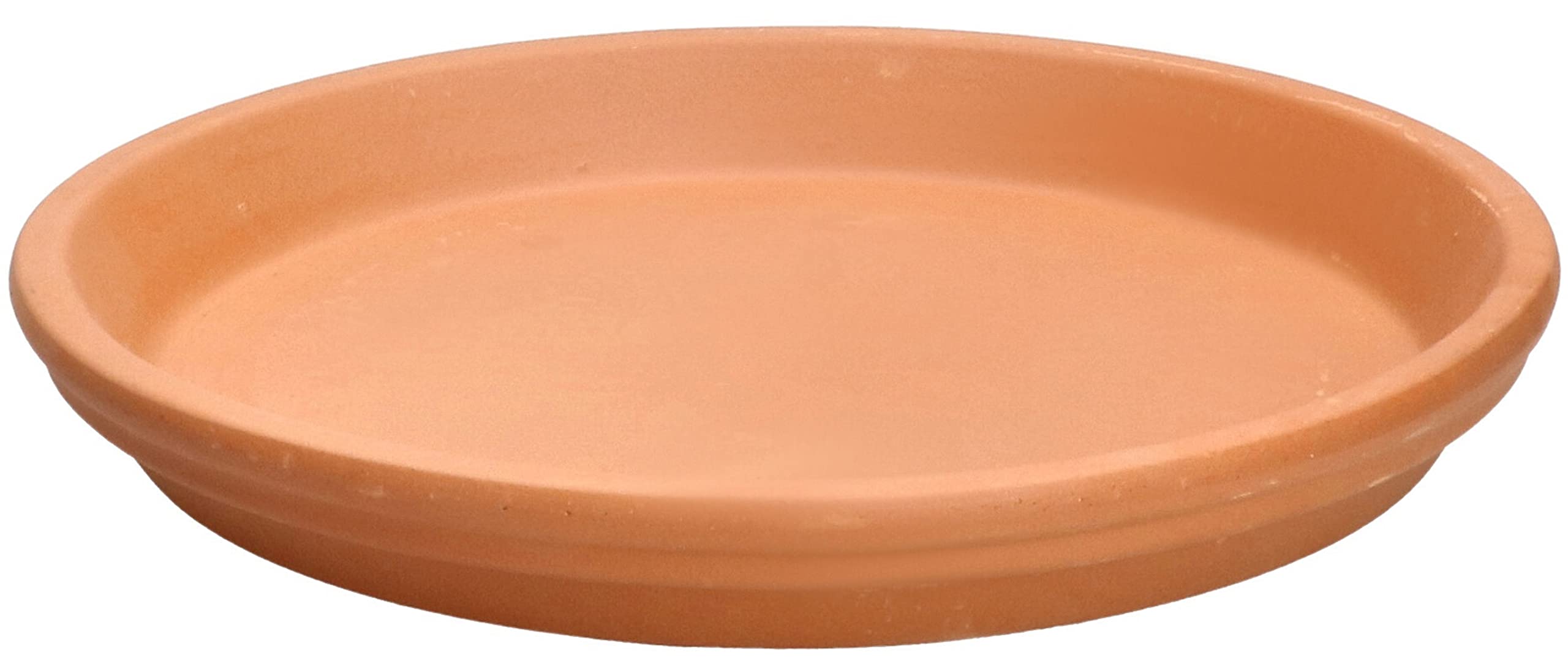 KOTARBAU® Maceta con Plato de Terracota 17 cm para Interiores y Exteriores, 2 Unidades, Tiesto para Plantas, Arcilla de Terracota, Maceta para balcón o jardín, Cerámica sin esmaltar