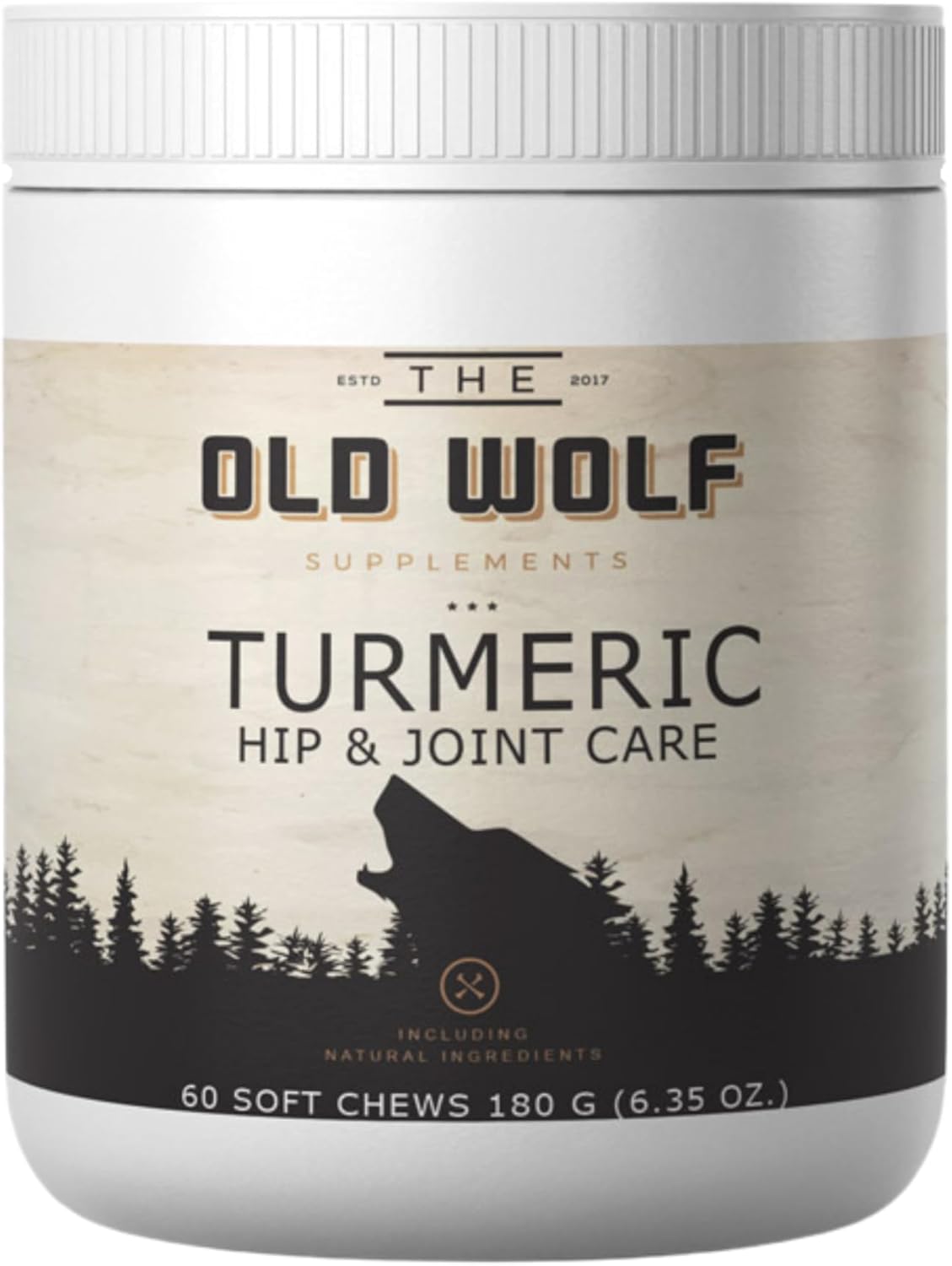 Turmeric Joint Supplement for Dogs: Pain Relief & Anti Inflammatory Support with Glucosamine, MSM, Beef Liver Powder, Egg Shell Membrane & Turmeric Root Blend – 60 Chews