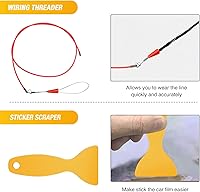 Vista 7 de GOOACC - 40 piezas de herramientas de extracción de molduras, herramienta de llave de extracción de terminales automáticos, pinzas de clip