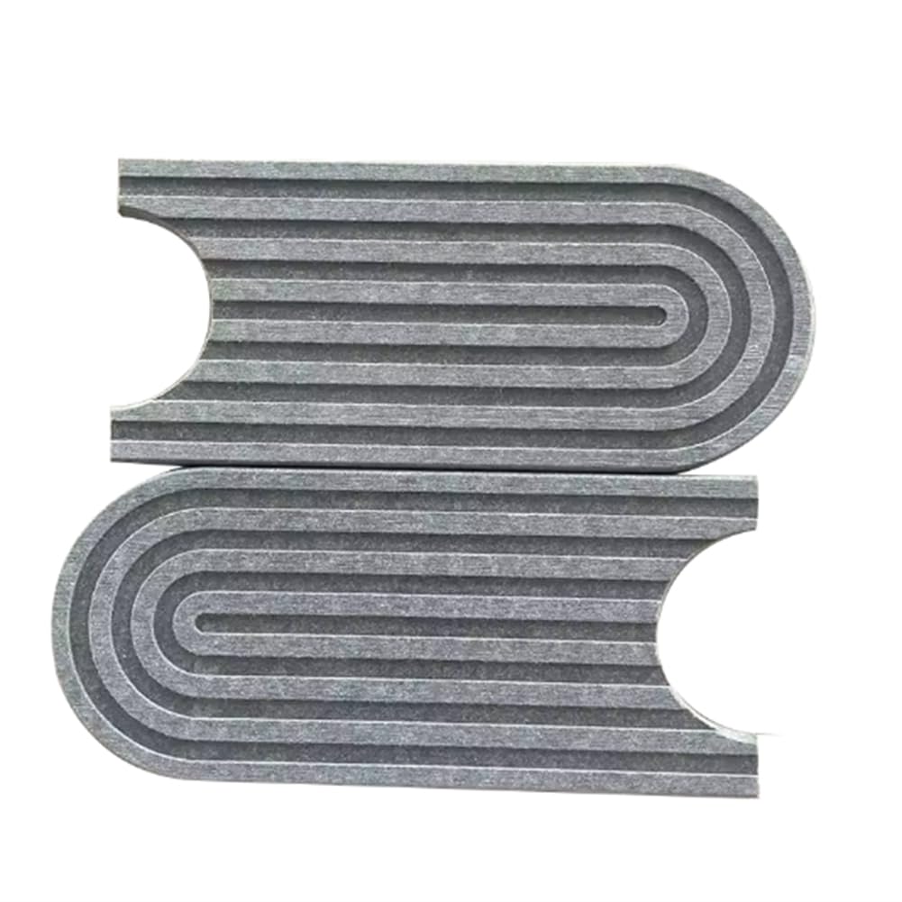 Hndhbfgrt Faucet Diatomite Mats 45x10 Kitchen Sink Water Absorbent Stone Sink Tray Fast Drying for Bathroom Counter Gray
