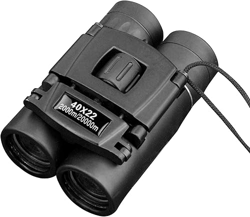 Luhao 40x22 HD Potentes prismáticos 2000M largo alcance plegable mini telescopio profesional de caza telescopio zoom militar HD BAK4 FMC óptica para