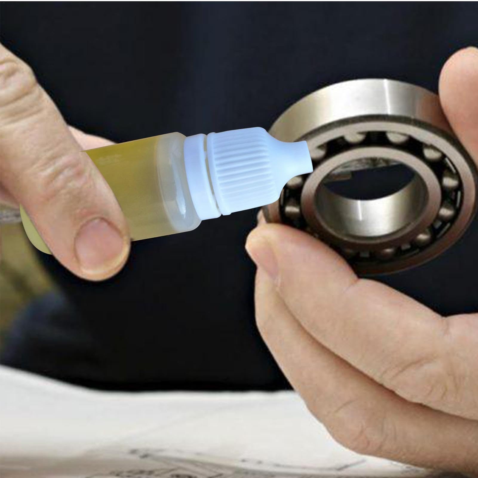 Lubrificante per cuscinetti da skateboard,Olio per cuscinetti da skateboard,Lubrificante per ruote lisce | Lubrificante per cuscinetti per pattini, professionale, ad azione rapida, facile da usare, da