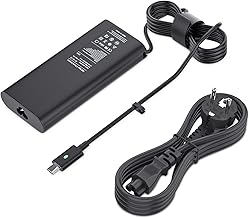 Etssembo Alimentatore di rete USB C da 90 W per Dell Latitude 11 12 13 5175 5280 5285 5480 5580 7400 7212 7380 7480 7300 7200 7280 7275 7370 5289 7389 7390 - Caricatore 2 in 1 XPS 12 13 LA90PM170
