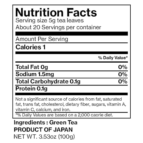 Miniatura 2 de Kayamaen Hatsumidori - Té verde japonés de hoja suelta, 3.5 oz (100 g) Té verde tradicional japonés
