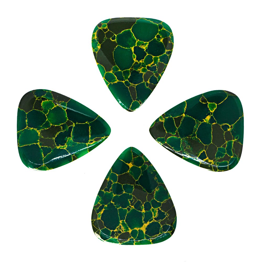 Stone Tones - Set di 4 plettri in pietra ricostruita