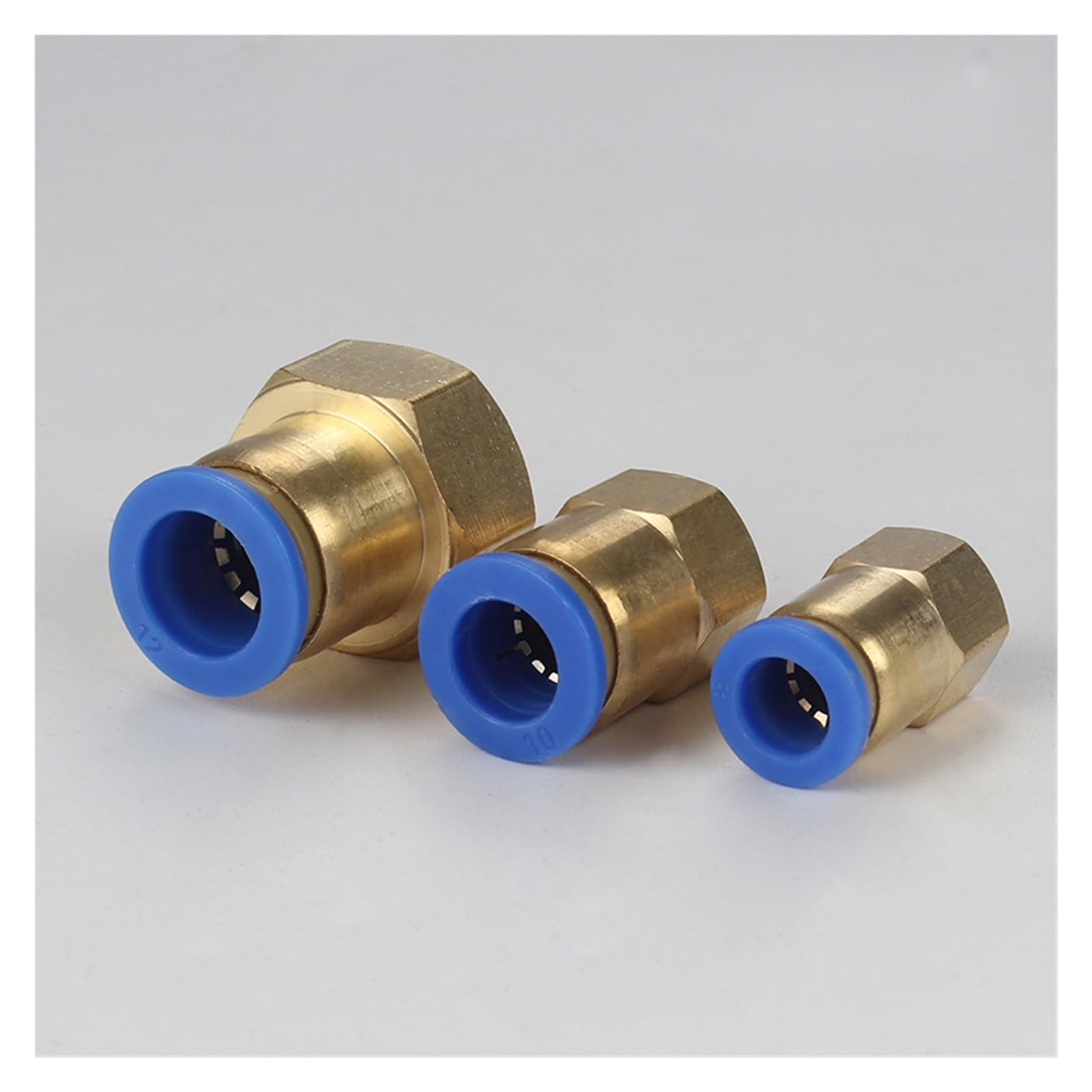 SSIMOO 50 unids/lote conector neumático PCF 4mm-12mm rosca de ajuste 1/8 "1/4" 3/8 "1/2" rosca de tubo de aire hembra accesorio de aire recto kindly (Color : 4-01)
