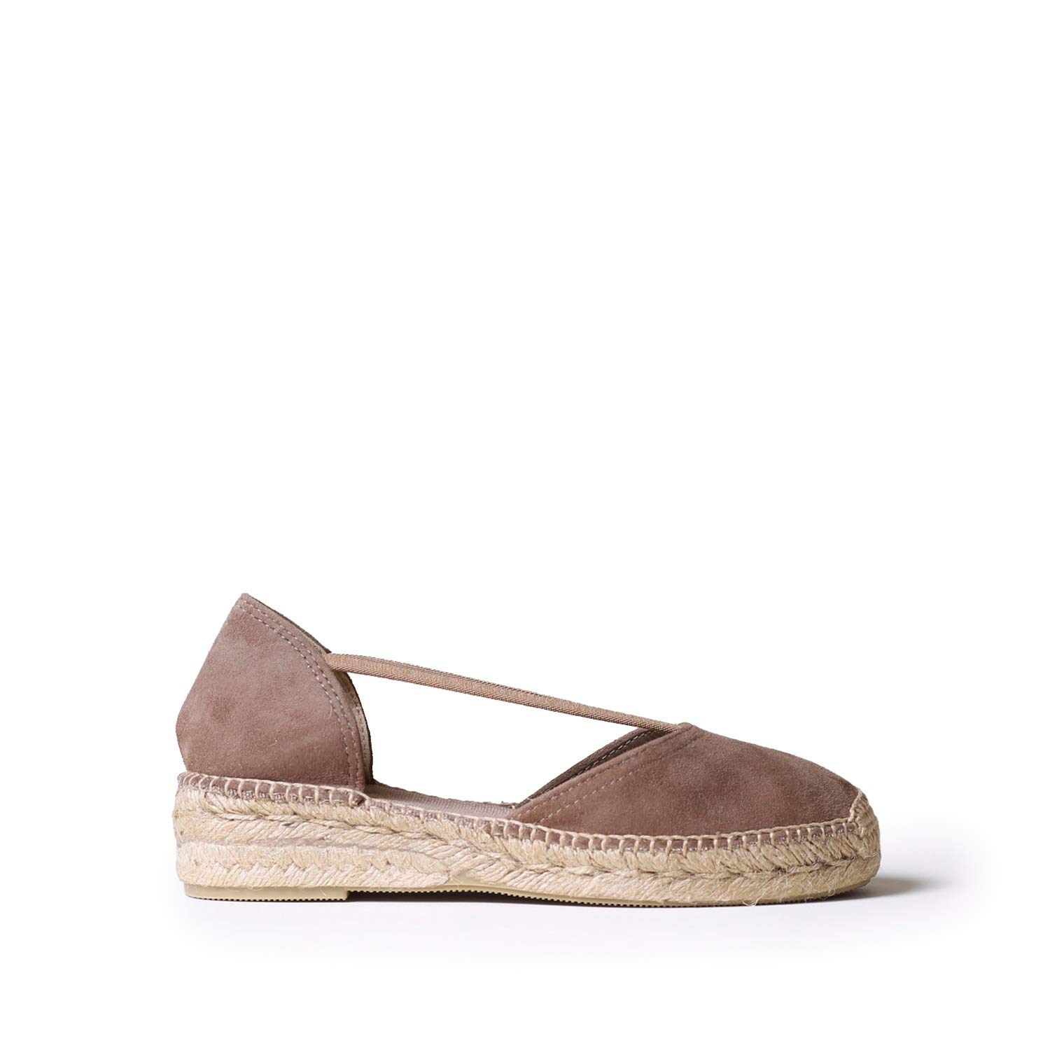 TONI PONS ERLA - Espadrille pour Femme dans des Tons Unis de en Daim.