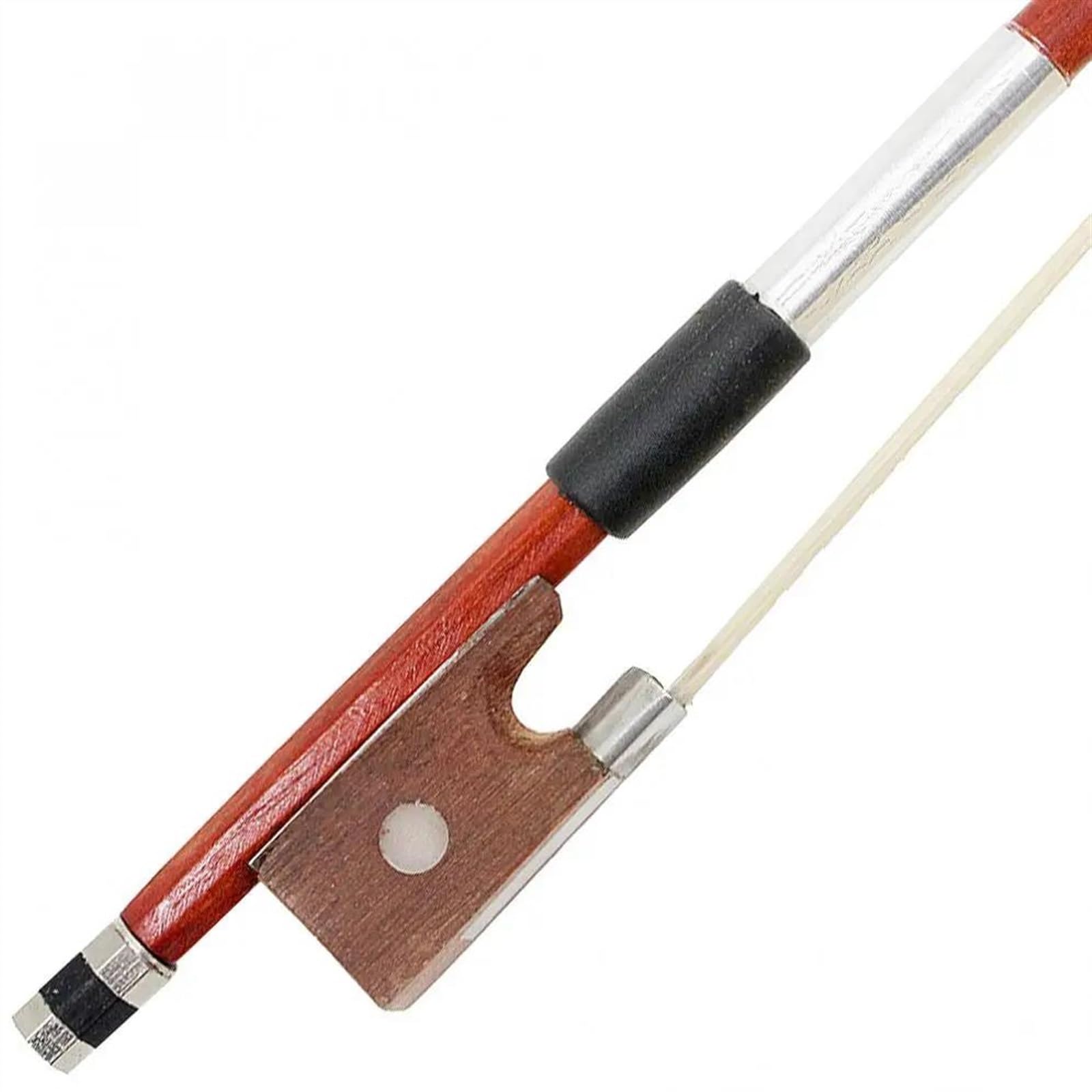 TSTS Geigenbogen voller Größe 4/4 Violine Bogen Rosshaar Holz Stick Kunststoff Griff Geige Bogen Langlebige Violine Zubehör Instrumente