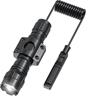 Feyachi FL22-MB Weapon Light Mlok Flashlight 1200 Lumen LED Tactical Light with mlok Mount, Pressure Switch