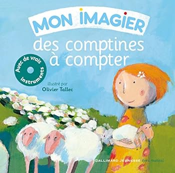 Hardcover Mon imagier des comptines à compter [French] Book