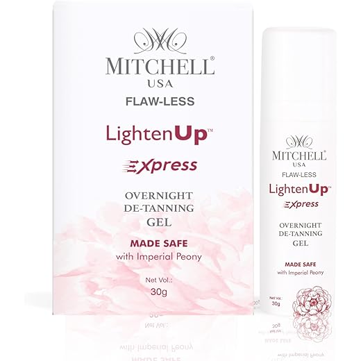 Flaw-Less LightenUp Overnight De-Tanning Gel 30g