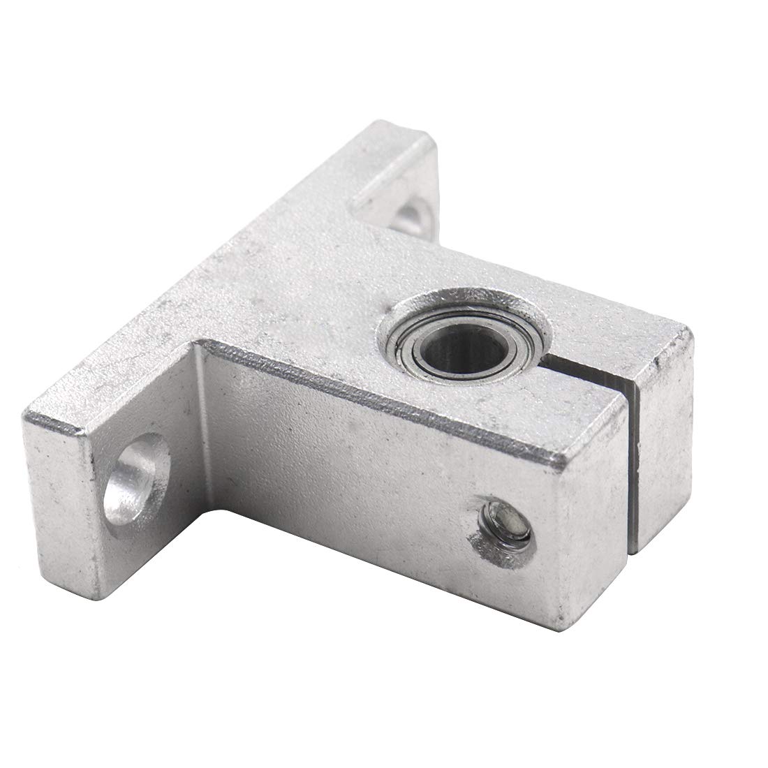 Sydien 2Packs SK10 Linear Rail Shaft Clamping Guide Support CNC Linear Motion Ball Slide with 5mm Bore Bearing — Amazon image 2