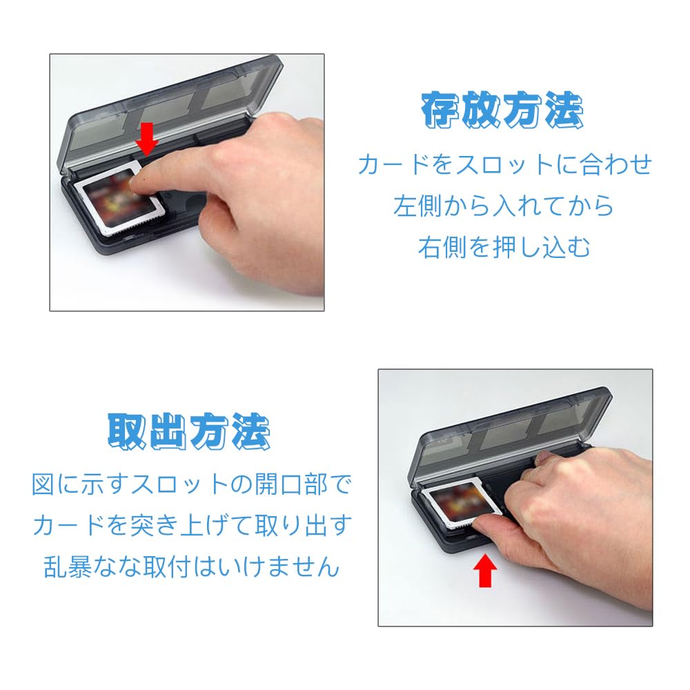 Amazon.co.jp: 3DS ゲームソフト収納ケース ミニ 6枚収納 DS/2DS/3DS