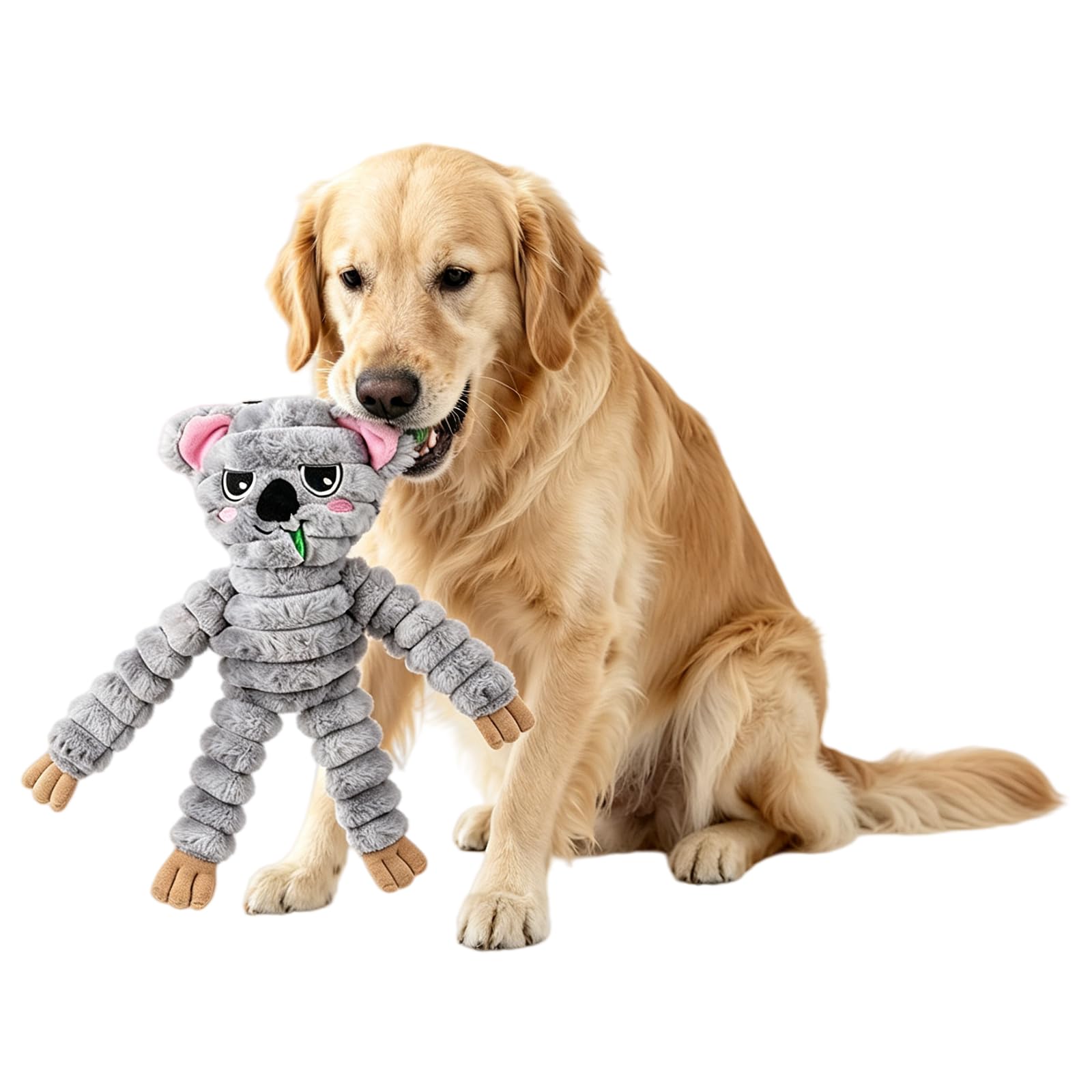 Jouet couineur en peluche, grand jouet pour chien pour mâcheurs