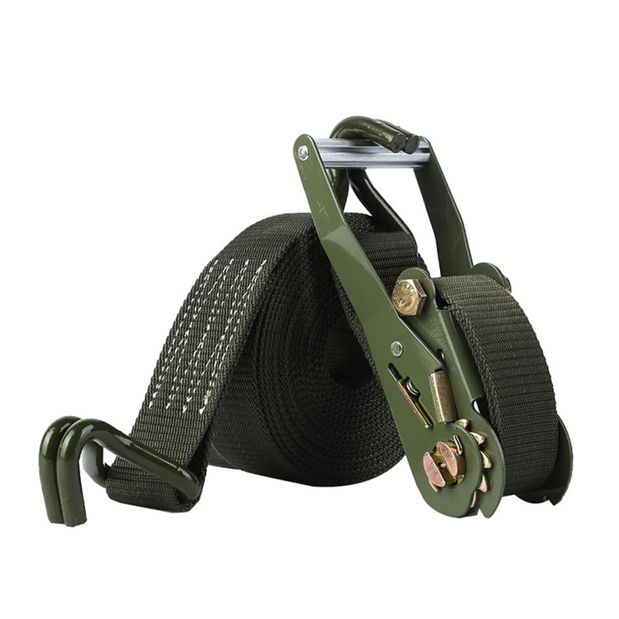 Spanngurte mit Haken 6m, 1 Satz, Ratschengurte für Motorradtransport