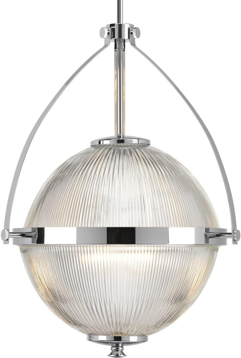 40% Off Discount Progress Lighting P500118-015 Ellyson One-Light Pendant, Grey