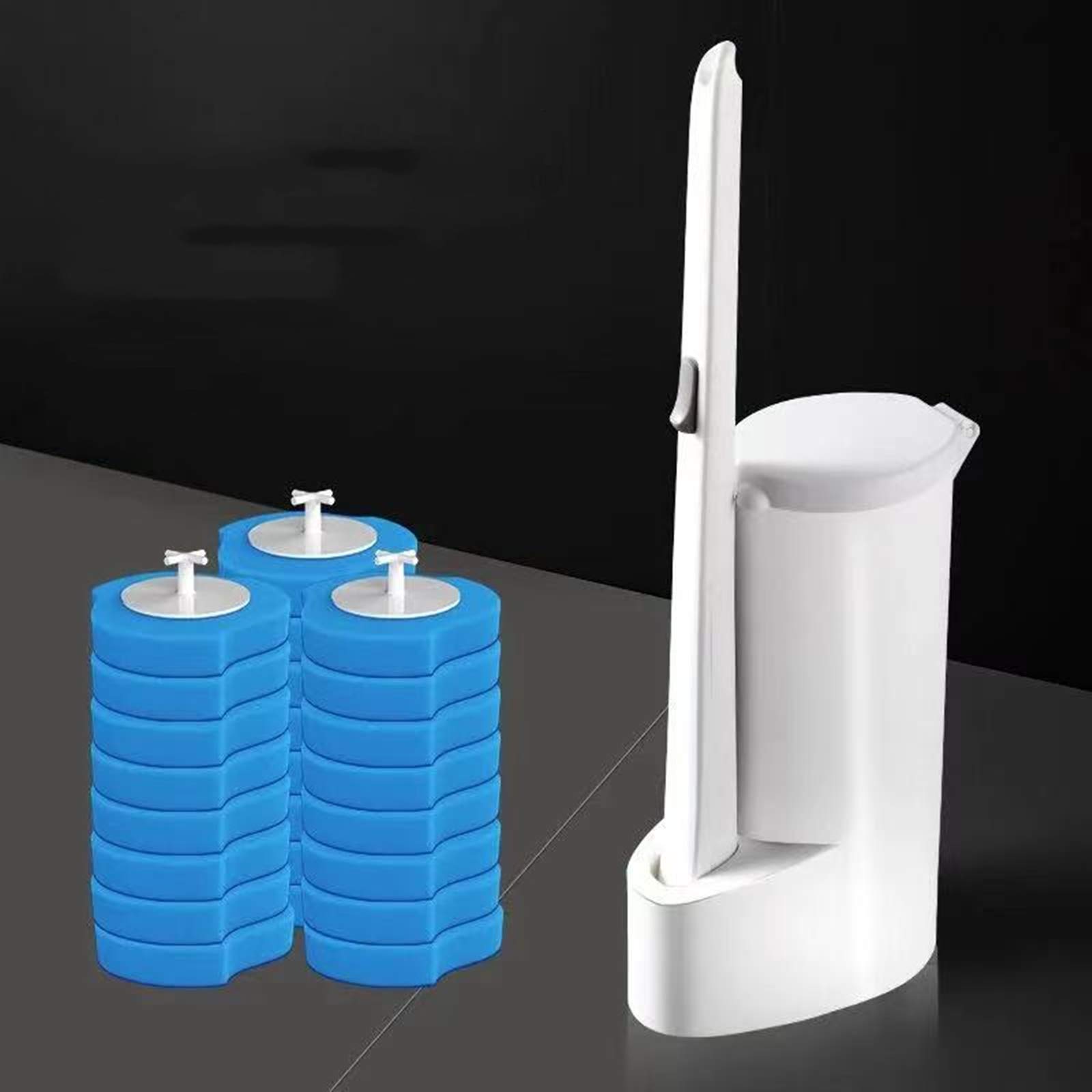 AIR U Flushable Toilet Wand Refills, 48 Count Disposable