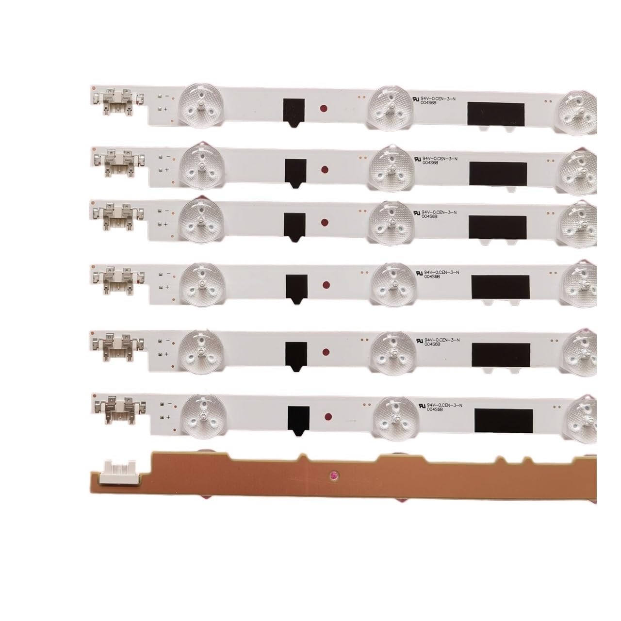 LED Strip 13 LEDs Fit For 40" TV 2013SVS40F UE40F6400 D2GE-400SCA-R3 UA40F5500 D2GE-400SCB-R3 UE40F5000 UE40F5700(1 TV-14 PCS)