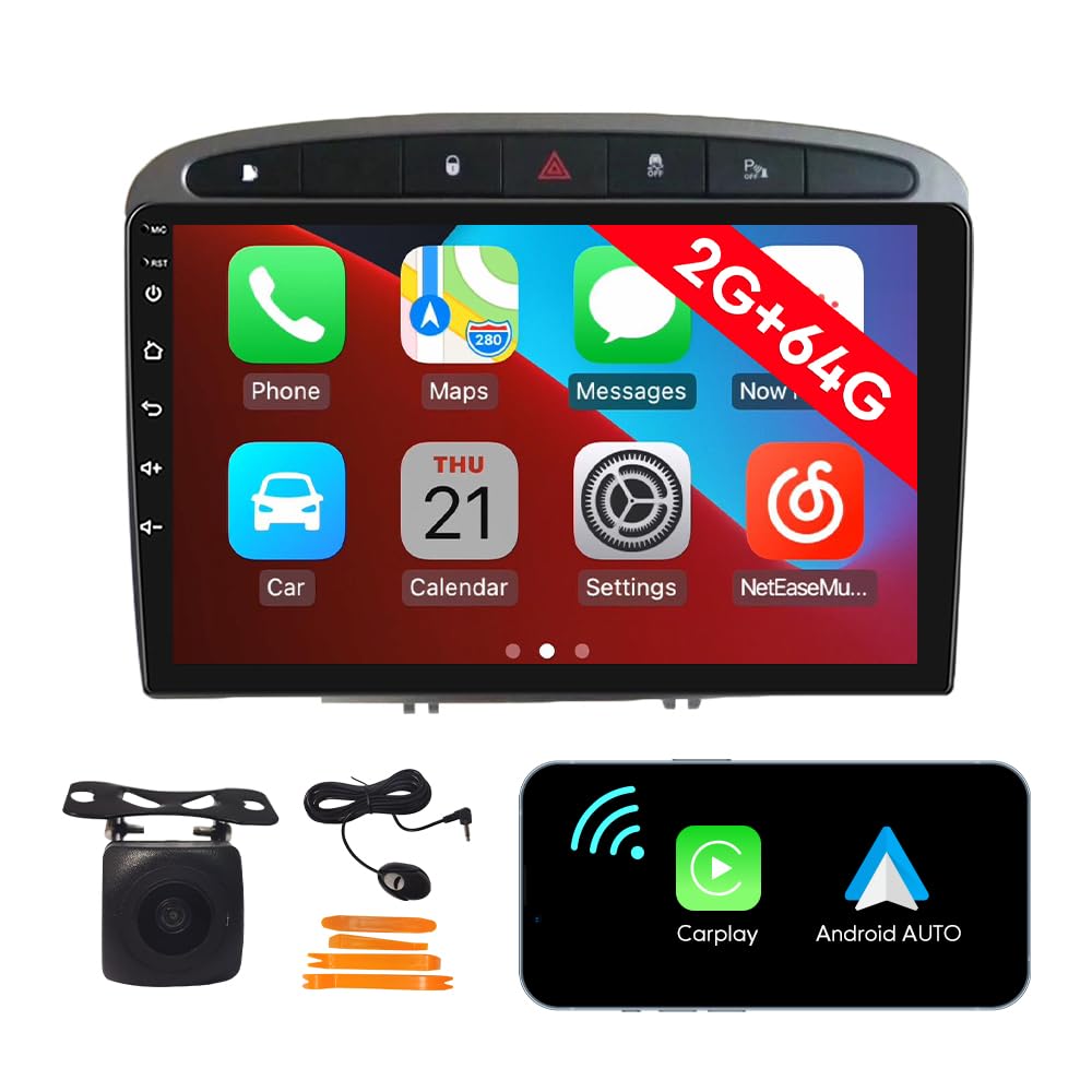 [2G 64G] Android Car Stereo FM Radio Carplay Android Auto 9