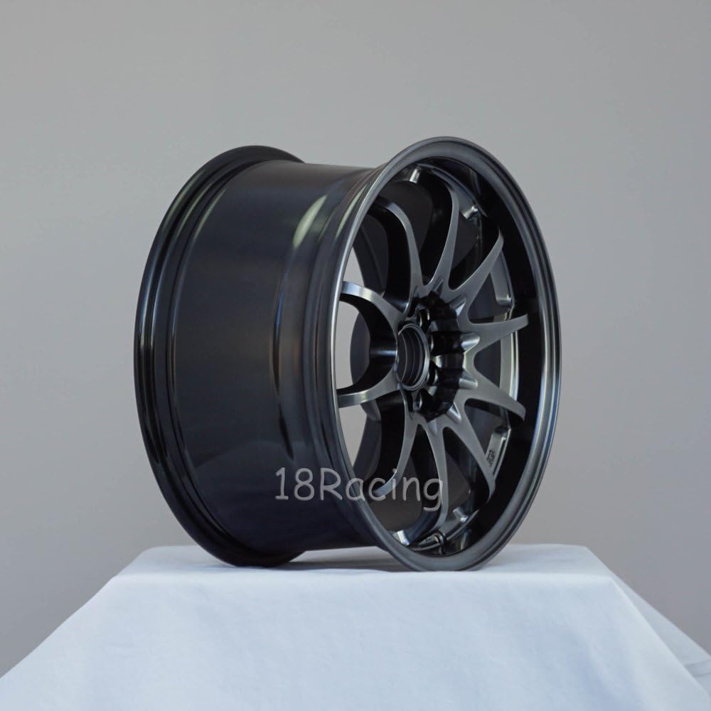 4 PCS ROTA DPT 17x8 PCD: 5X100 & 5x114.3 OFFSET:48 HB:73 HYPERBLACK