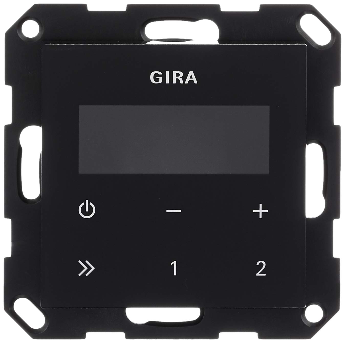 Gira 228405 Radio encastrée RDS Verre Noir