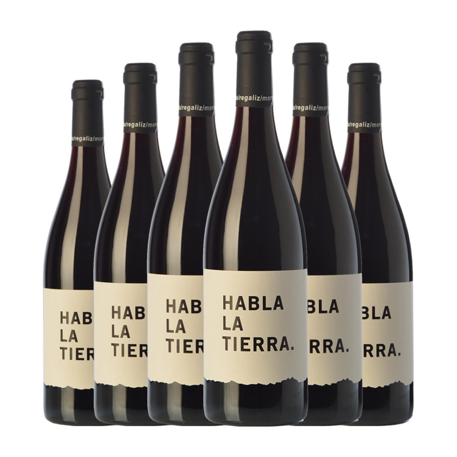 Habla la Tierra Vino de la Tierra de Extremadura Joven 75 cl Vino tinto (Caja de 6 Botellas de 75 cl)
