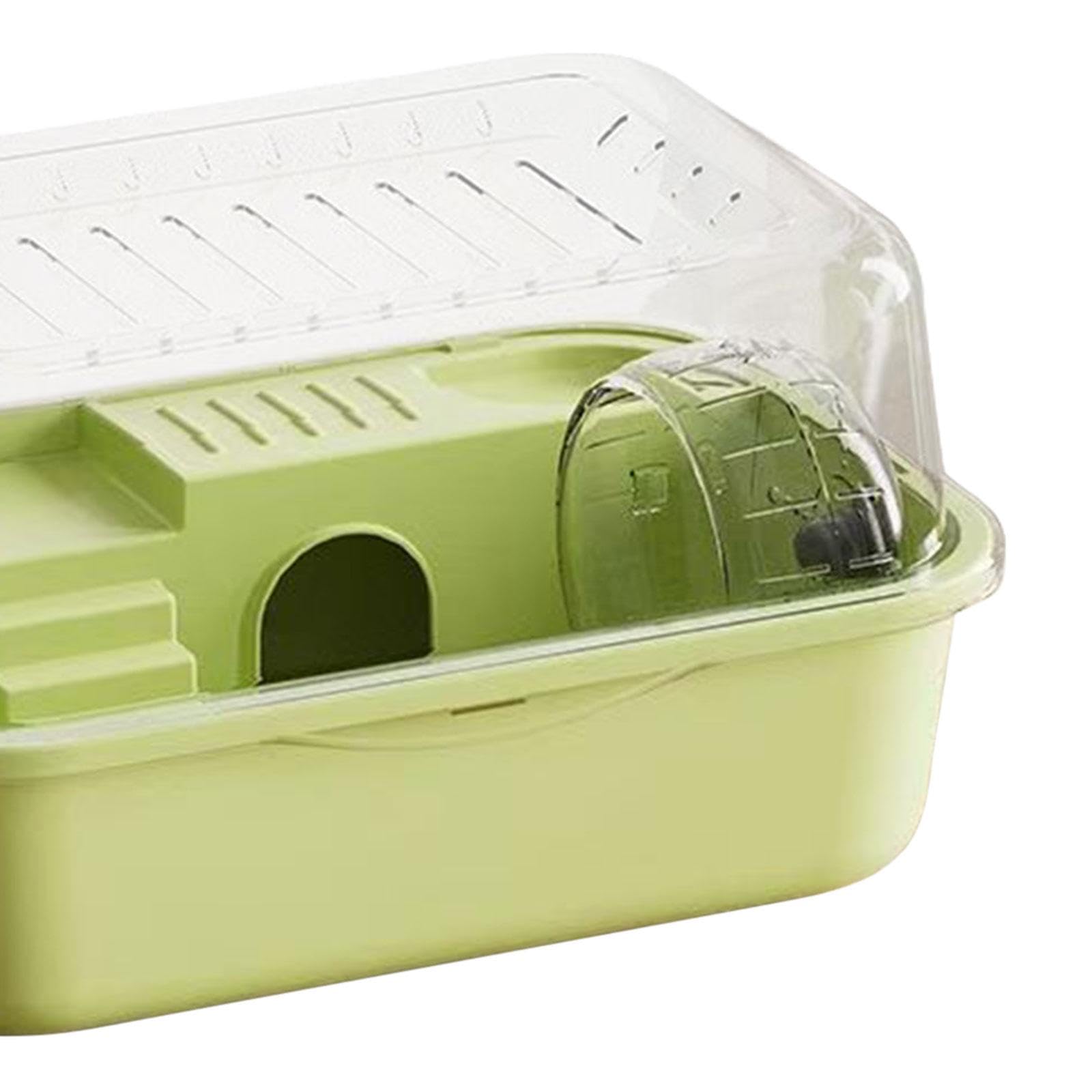 Baoblaze Grande Cage pour Hamster, Habitat, Maison de Jeu, avec Dessus ouvrable, Cage pour Petits Animaux, Maison pour Petits Animaux, gerbilles, Lapins, Vert
