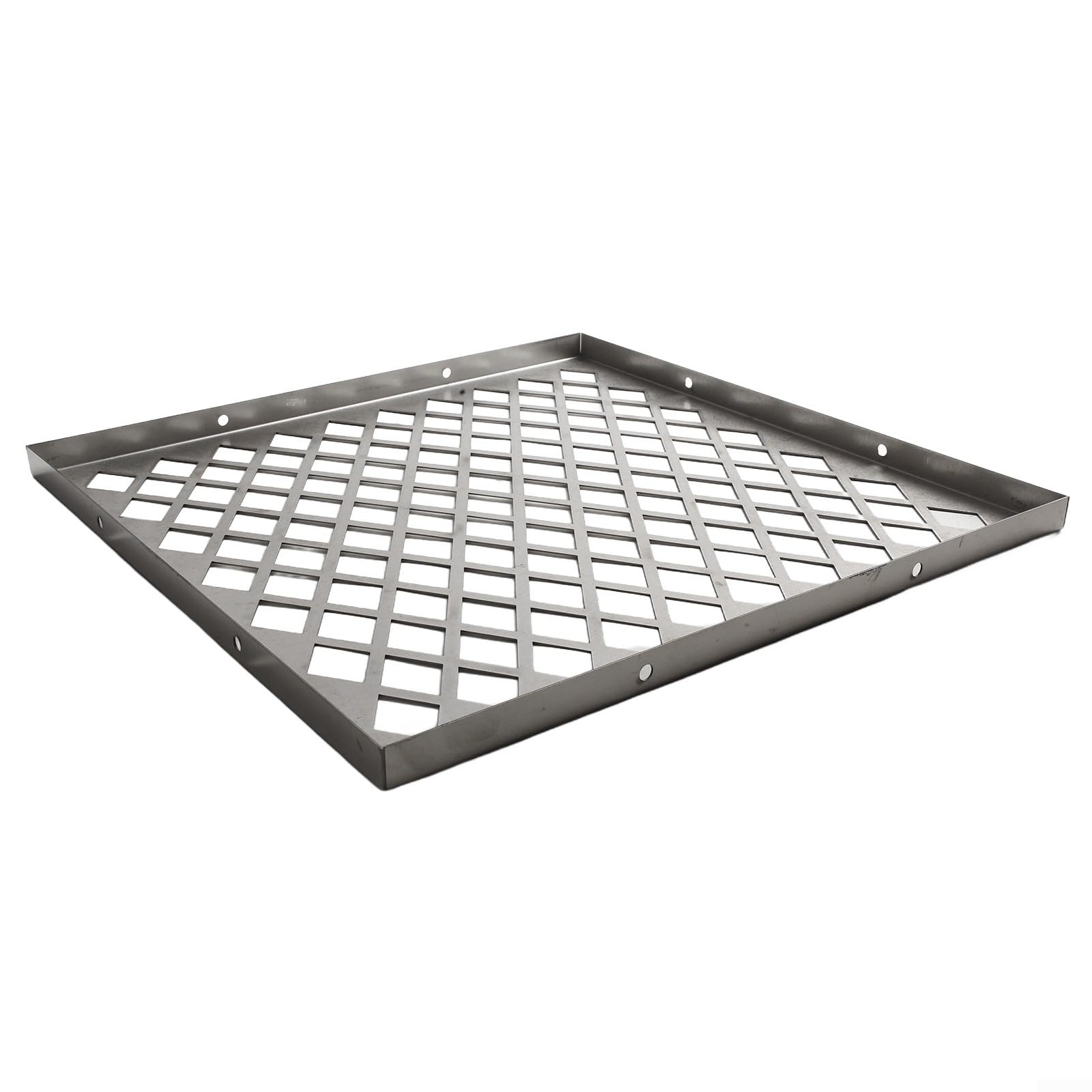 Holzkohle Feuerraumkorb für Oklahoma für Longhorn für BANDERA Offset Smoker Edelstahl 3in1 für Combo mit vertikalem Griff Deckelriegel 1 Packung