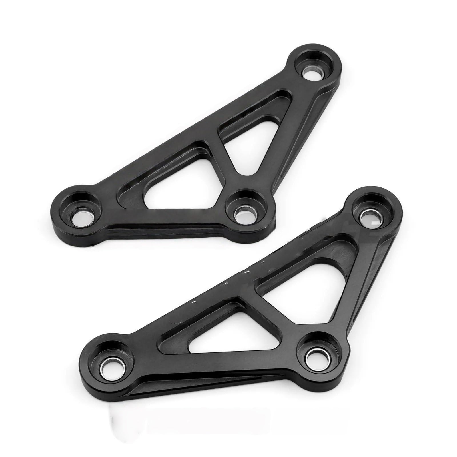 Zestaw łączników obniżających Do Kawasaki Z900RS 2018+ Z900 2017+ | 7075 Aluminiowy drążek łączący wysokość łącznika wahacza(Chrome)