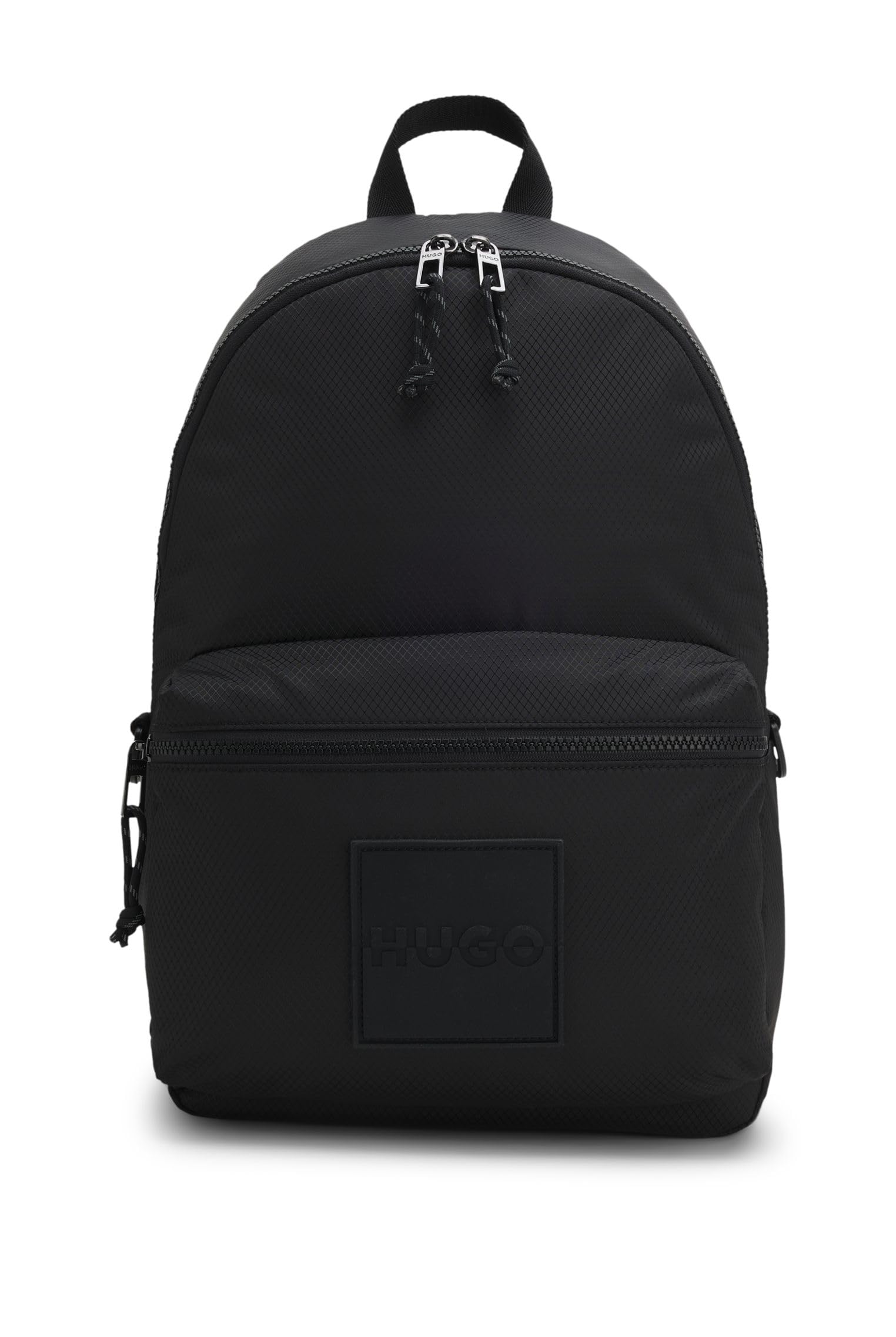 HUGO Mens Jhin Backpack Ripstop backpack with split-logo patch Size One Size