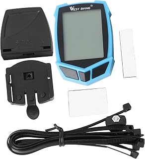 Toddmomy 20 Bicicleta Estatica Para Ejercicios Motor Speedometer Cycling Bike Odometer Wireless 20 Functions Bike Computer Mtb Bike Stopwatch Bike Speedometer Cycling Equipment Computer