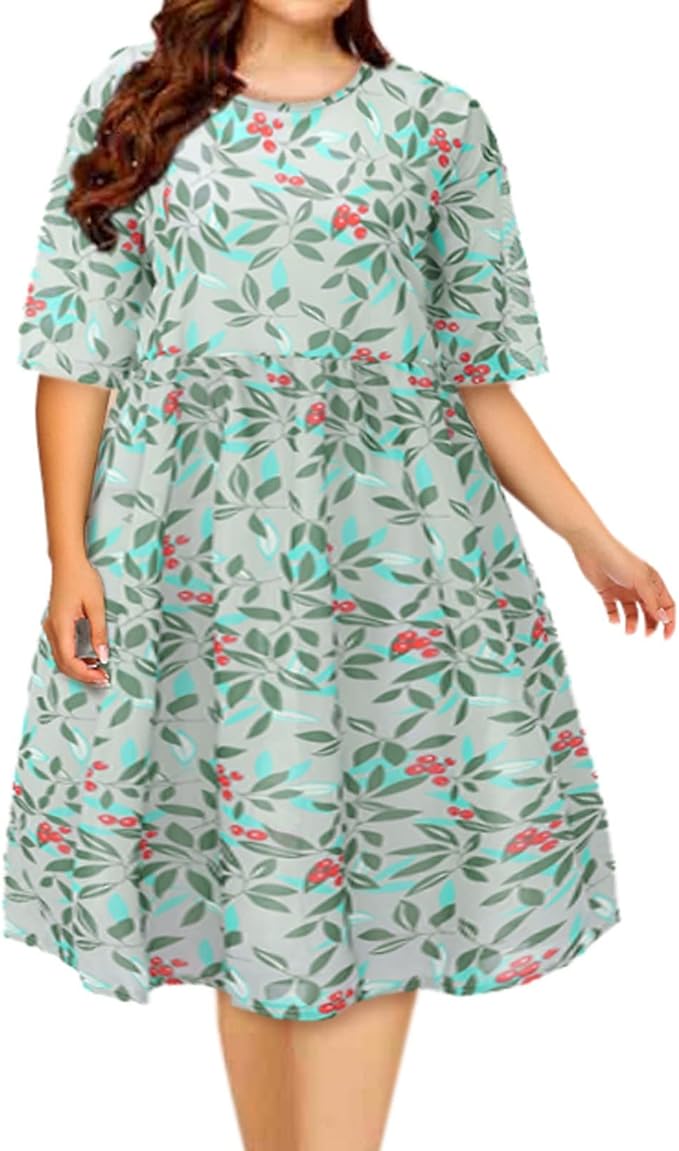 Amazon Co Jp Doworspaw ワンピース レディース ミニ 花柄 ドレス 大きい 和風 韓国 可愛い タイト ロングワンピース 花柄 安い きれいめ ミモレ丈 ノースリーブ ファッション レトロ 綿麻 ゆったり 無地 発表会 ファッション