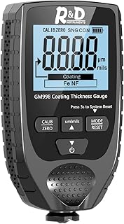 Paint Thickness Gauge GM998 Car Coating Thickness Meter for Used Car Buyers, Paint Mil Thickness Meter Gauge Check The Car’s Original Coating Auto Car Paint Meter