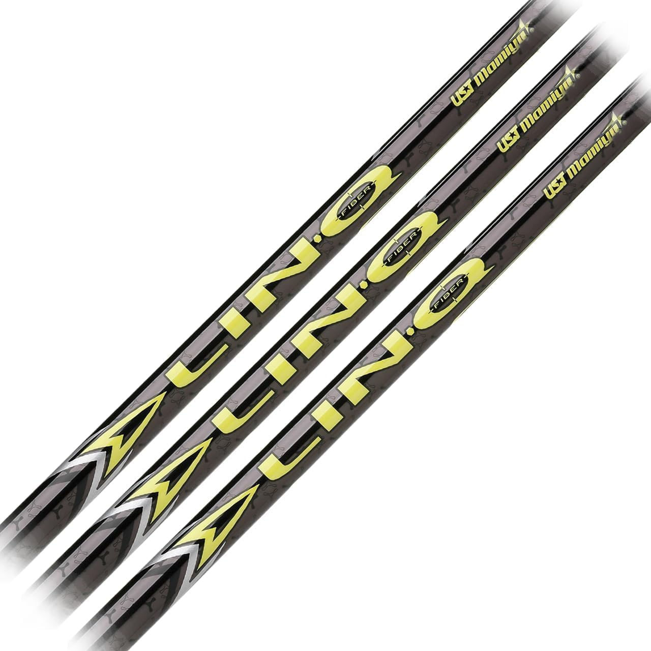 UST Mamiya Lin Q Gunmetal Driver/Wood Shafts (Choose Flex and Compatible Adaptors) (Taylormade, 7F4 (70 Stiff))