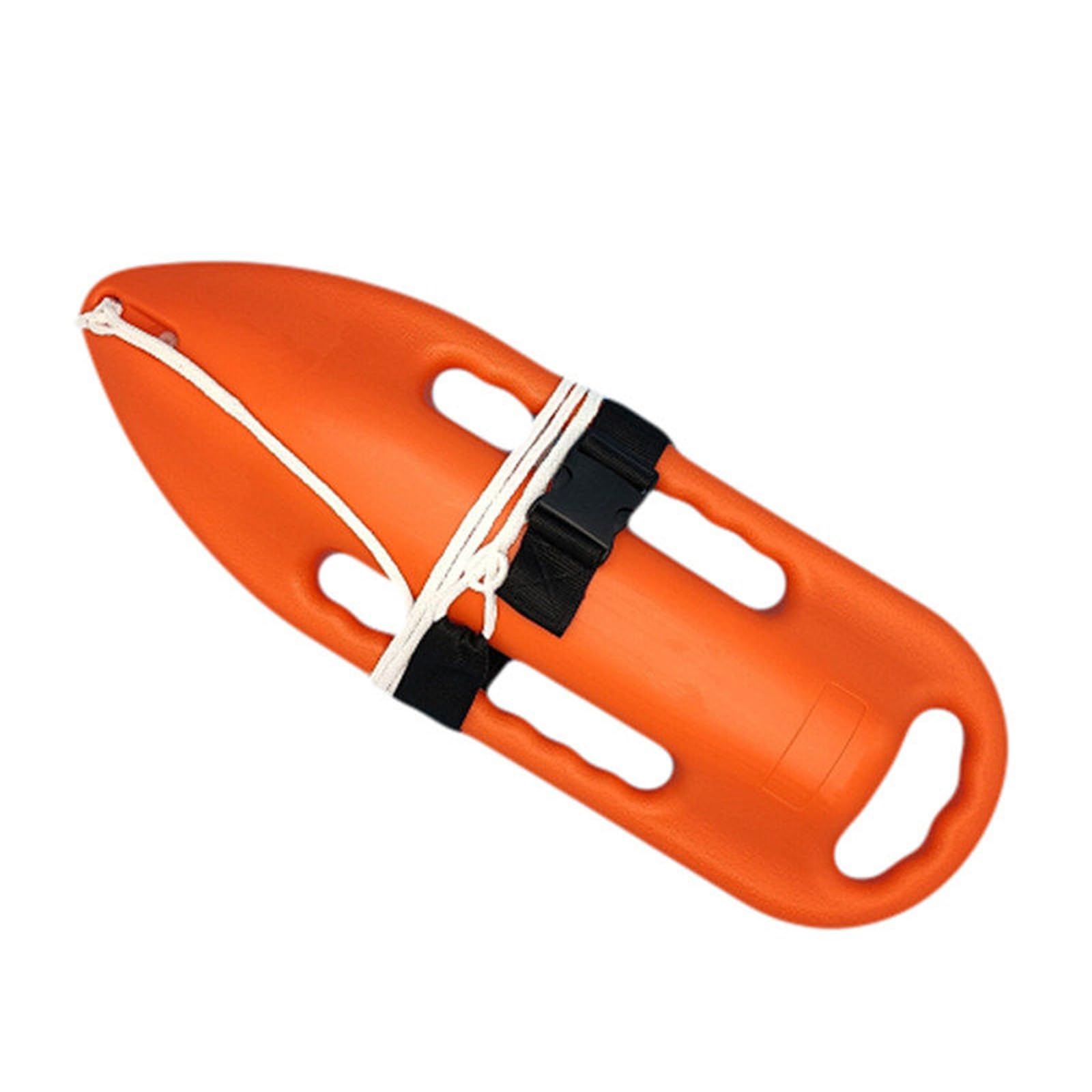HAIXHX schwimmboje Rettungsschlauch Rettungsboje für Rettungsschwimmer, 28/33 Zoll, gut sichtbare, mehrfarbige Schwimmboje, Nicht aufblasbare Schwimmhilfe mit Griffen(Orange,84 * 28cm/33i*11in)