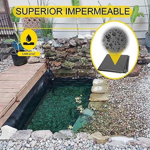 Bâche de bassin 3m flexible et membrane de réservoir résistante pour aménagement extérieur