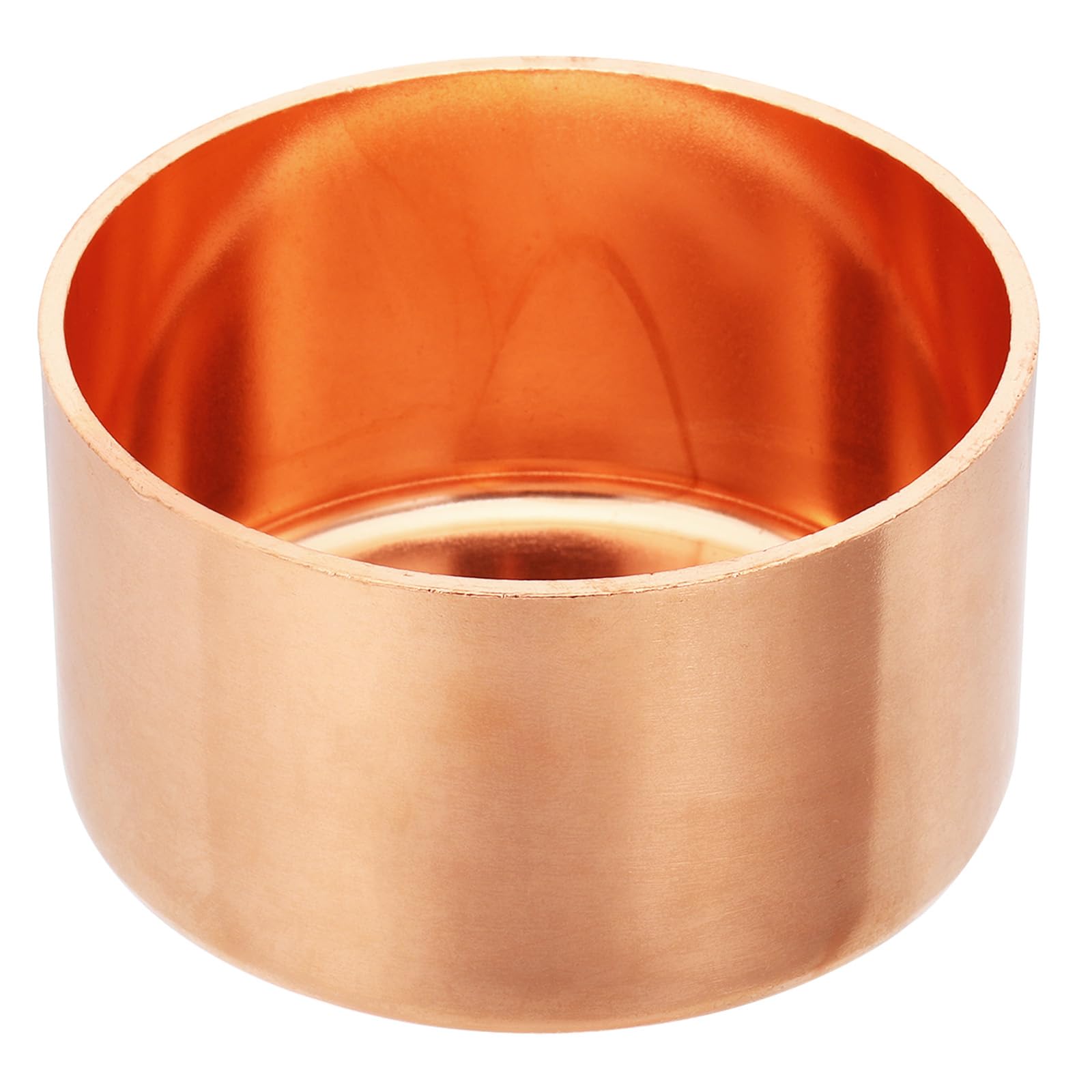 PATIKIL Tapa De Cobre De 4 Pulgadas Para Extremo De Tubo 1 Pieza Tapa De Cobre Para Sellado Conectores Para Soldar Para Fontanería HVAC Aire Acondicionado