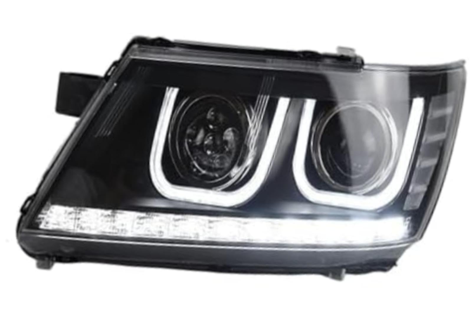 Dla DODGE, dla reflektorów dla Journey 2009-2016 światła samochodowe lampa czołowa Drl soczewki projektora przednie lampy samochodowe reflektor włączony kierunkowskaz Lampka