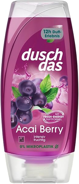 Duschdas Duschgel Acai Berry Duschbad mit Fresh-Energy-Duftformel sorgt für einen erfrischenden Start in den Tag 6 x 225 ml - 3