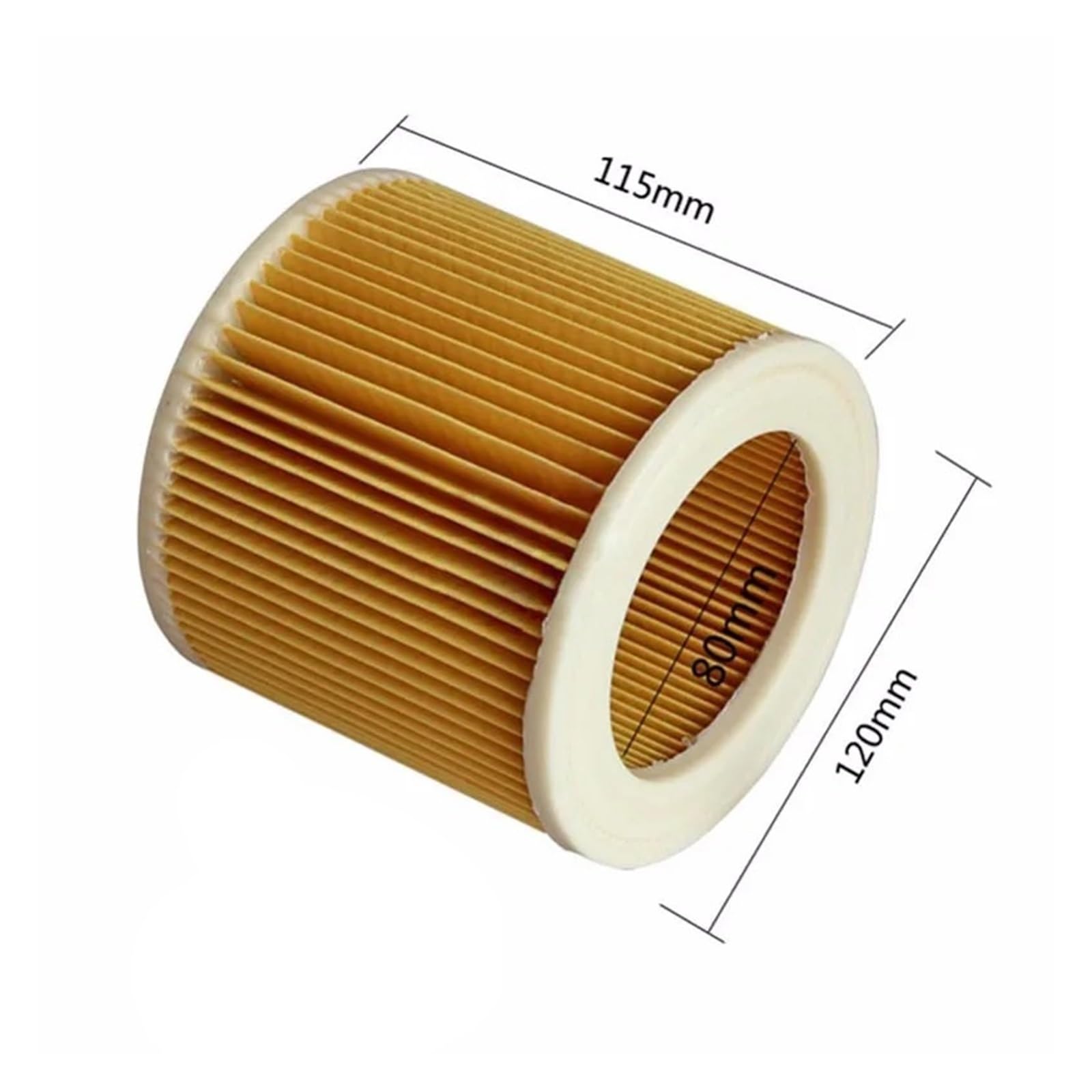 Filtros, compatibles con Karcher, cartuchos de piezas de aspiradoras(Set2)