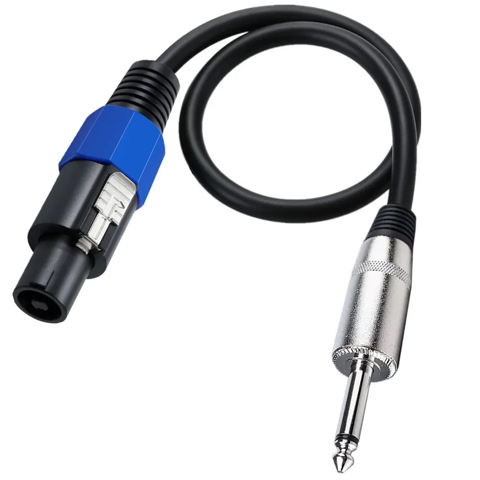 Kabel głośnikowy męski na męski wtyk głośnikowy TS 1/4", kabel jack Speak-on do wtyczki TS 1/4" 0,5 m 1,8 m 3 m 8 m (8 m)