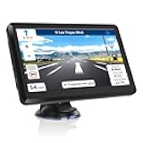 2025 Map Car GPS Navigation GPS Navigation for Truck & RV & Car, Driver Alerts, Turn-by-Turn Directions, Free Update Map