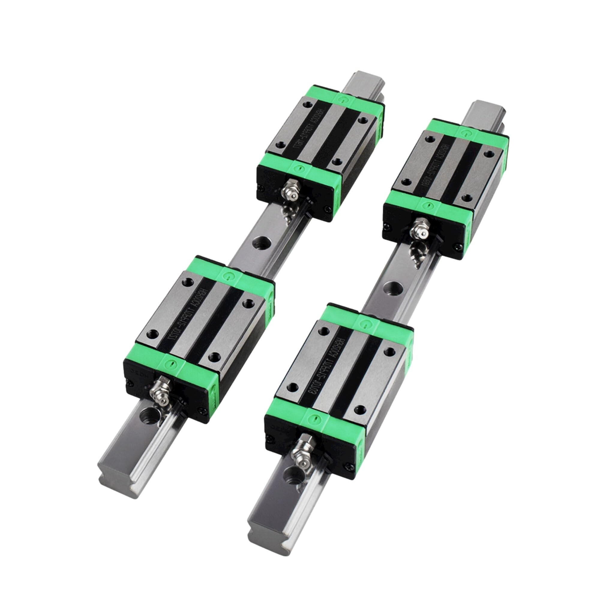 DUCKDOG STK. HGR20-2200 mm Linearführungsschienensatz mit 4 STK. HGH20CA-Gleitblock, Linearschienen und Lager für Ender 3 3D-Drucker und CNC-Maschine
